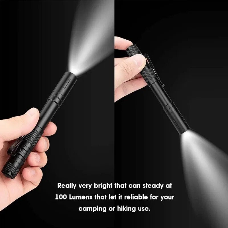 E2 LED Camping Fishing Flashlight Pen Light Mini Portable led Tactical Flashlight For The Dentist for Hiking edc Torch Lantern