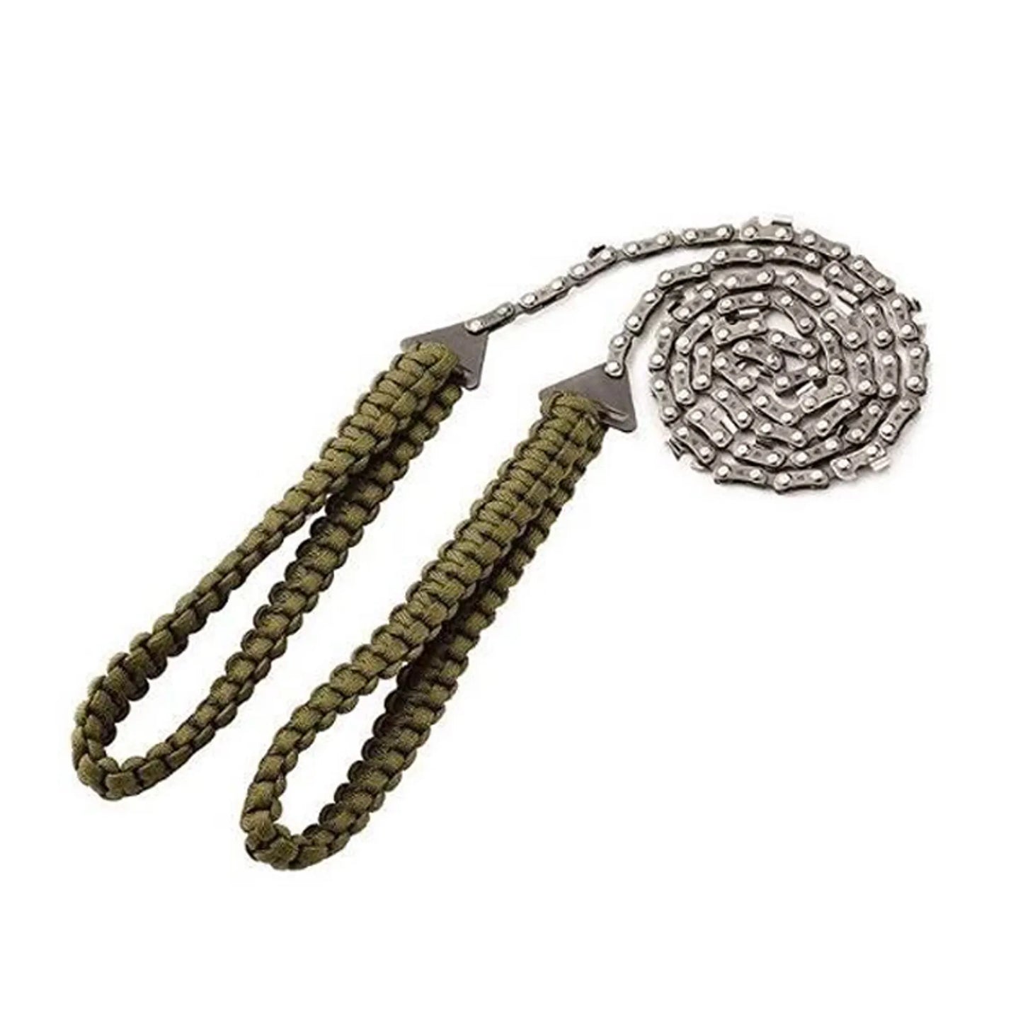 Manual Hand Braided Rope Chain Saw Portable Emergency Camp Survival Wire Cutter Portable Outdoor Camping Hiking Tools