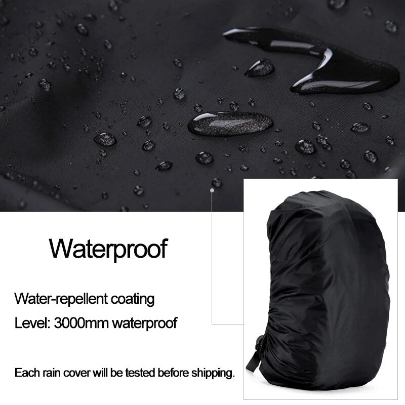 35-80L Backpack Rain Cover, Dustproof Cover for Back Bag, Rainproof Cover for Camping Hiking Climbing Bag Raincover