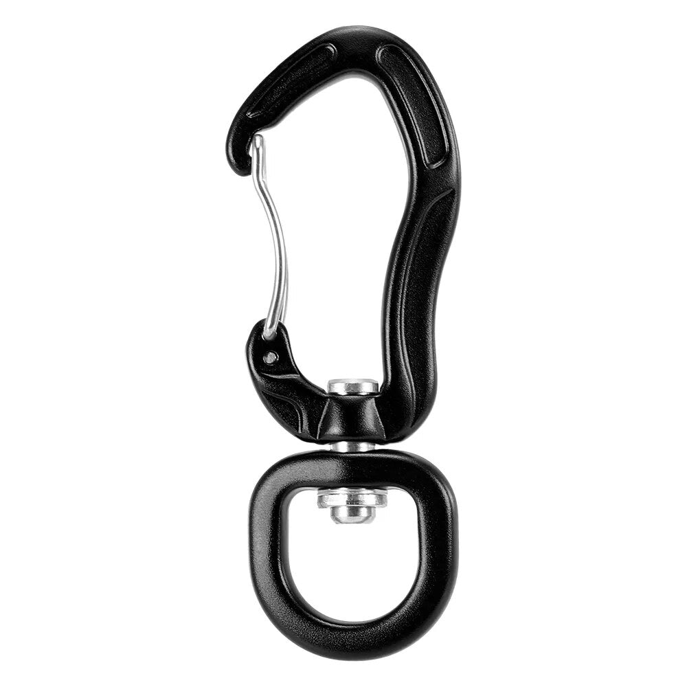 Swivel Carabiner Clip 360° Rotatable Spinner Carabiner Small Wiregate Carabiner Rotational Hammock Clip Hook - not for climbing