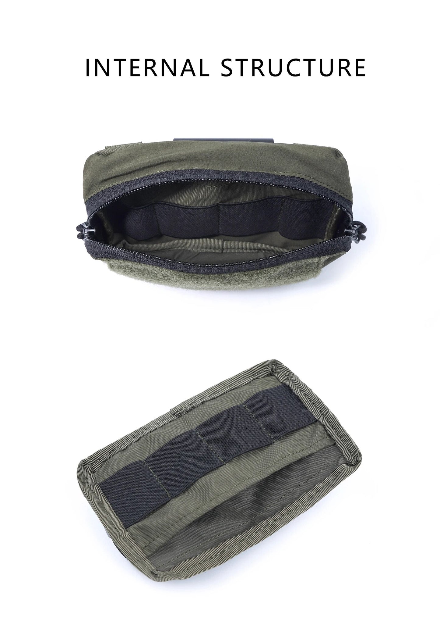 Tactical Military Molle Map Pouch Huting Equipment Ferro Concepts Airsoft Edc Bag Admin Panel Camping Accessories Multicam