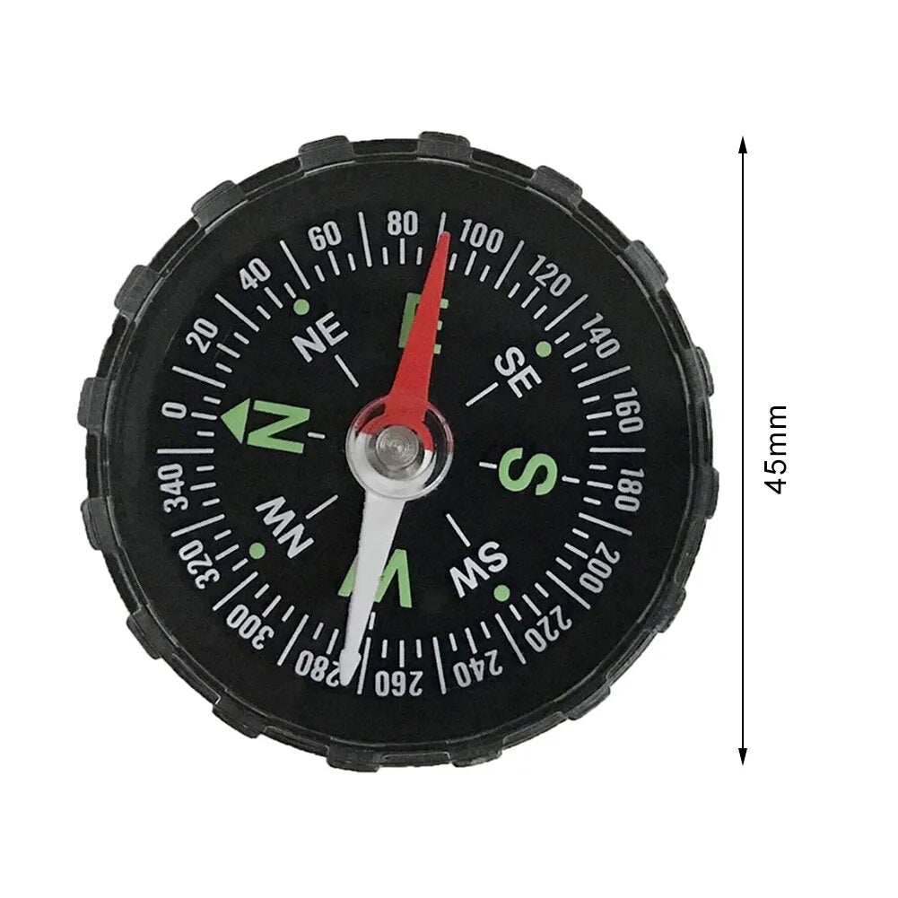 Camping Hiking Compass Portable Mini Precise Compass Practical Guide for Outdoor Camping Hiking Navigation Survival Compass