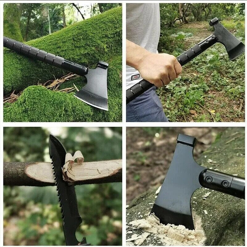 Foldable Tactical Axe Multi Tool Kit Emergency Gear Tourist AX Survival Axe Outdoor Portable Tomahawk Wild Camping Hatchet топор