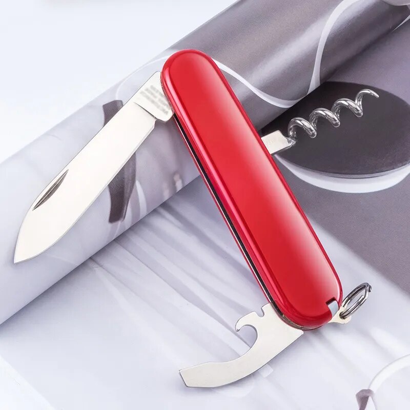 Portable Stainless Steel Army Knives Multifunctional Folding Knife Pocket Hunting Outdoor Camping Survival EDC Knife Tool