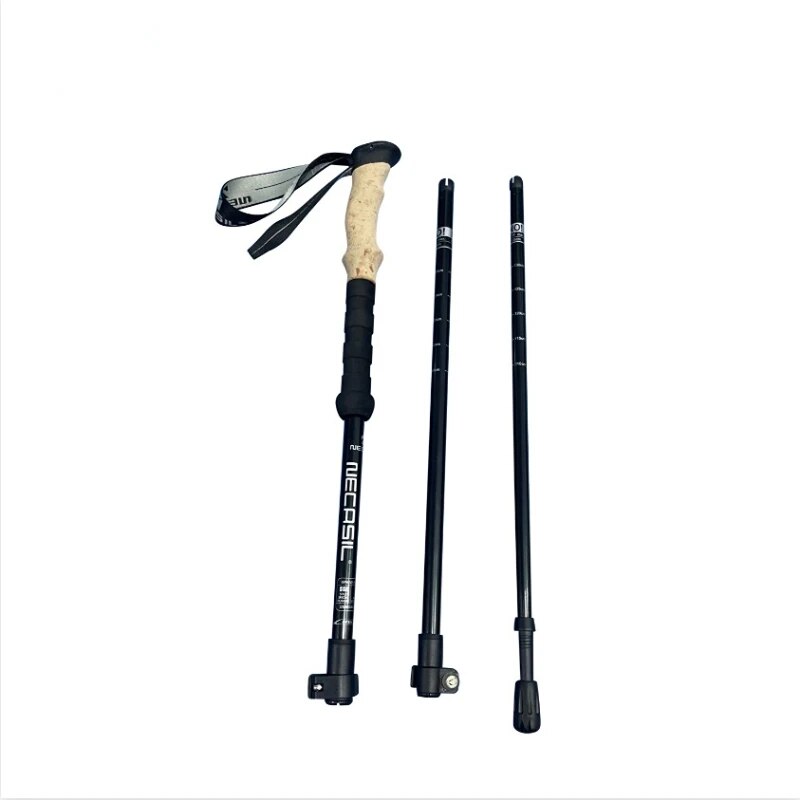 2pcs Trekking Poles Folding Hiking Stick Collapsible Hiking Poles Trekking Stick Walking Poles Nordic Walking Sticks